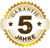 5 Jahre Garantie